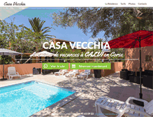 Tablet Screenshot of hotel-casa-vecchia.com
